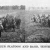Machine Gun Platoon and Band, Tenth Cavalry.