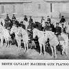 Ninth Cavalry Machine Gun Platoon.