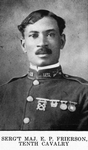 Serg't Maj. E. P. Frierson, Tenth Cavalry.