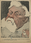 Armand Fallières - Caricatures.