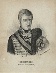 Ferdinand I, Emperor of Austria.