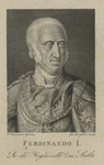 Ferdinand I, King of the Two Sicilies.