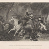 Death of Major [Patrick] Ferguson at Kings Mountain.