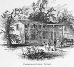 Plantageagares boning i Georgien