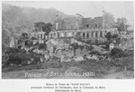 Ruines du Palais de "Sans Souci", principale résidence de Christophe, dans la Commune de Milot, Département du Nord.