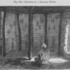 Interior of a Bambara house.