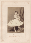 Stefanskaia, baletnaia artistka Varshavskago teatra (fotografiia G-na faiansa v Varshavie).