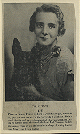 Barbara Frances Fleury. [b. 1907].