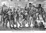 Religious dancing of the Blacks, termed "Shouting".