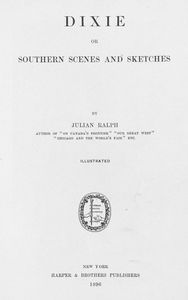 Dixie; or, Southern scenes and sketches
