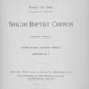 Pastor Henry N. Jeter's twenty-five years experience with the Shiloh Baptist Church and her history