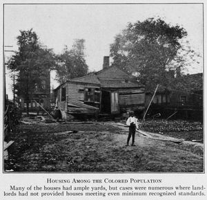 Social conditions in an American city