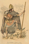 Age du Bronze : costume de guerrier.