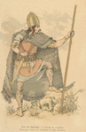 Age du Bronze : costume de guerrier