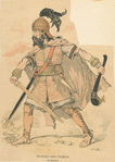 Periode des Tumuli : guerrier