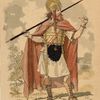 Periode Gauloise Prehistorique : costume de guerrier du sud-est de la France.