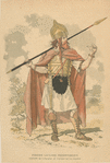 Periode Gauloise Prehistorique : costume de guerrier du sud-est de la France