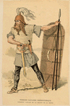 Periode Gauloise Préhistorique : guerrier Gaulois de la région de la Marne