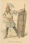 Periode Gauloise Préhistorique : guerrier Gaulois de la région de la Marne
