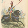 Duc armé en guerre, suivi de ses hommes d'armes, 1380 à 1420