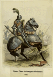 Homme d'arme des compagnies d'ordannance, 1445
