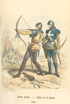 Franc-archer, archer de la garde : 1460.