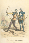 Franc-archer, archer de la garde : 1460