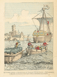 Quinzième siècle, expèdition de Charles VIII en Italie : embàrquement, à Marseille, de bouches à feu de gros calibre à destination de La Spezia