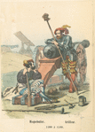 Haquebutier, artilleur