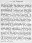 Prof. H. L. Walker [verso].