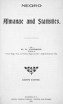 Negro almanac and statistics