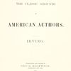 The classic grounds of American authors: Irving