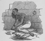 A slave in chains