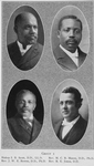 Group 1; Bishop, I. B. Scott, D.D., LL.D.; Rev. M. C. B. Mason, D.D., Ph.D.; Rev. J. W. E. Bowen, D.D., Ph.D.; Rev. R. E. Jones, D.D.