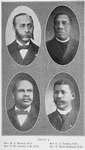 Group 4; Rev. H. A. Monroe, D.D.; Rev. C. A. Tindley, D.D.; Rev. G. W. Arnold, A,.M., D.D.; Rev. B. Mack Hubbard, D.D.