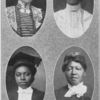 Group 8; Mrs. G. R. Strickland; Mrs. Emma C. White; Miss Bessie M. Garrison, A.B.; Mrs. Rosa Simpson.