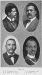 Group 9; R. S. Lovinggood, Ph.D.; E. H. McKissack, A.M.; R. L. Smith, A.M., LL.B.; J. E. McGrit, A.B.