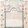 Ketubbah. Ancona, 1821