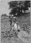 Carrying bushels of corn