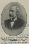 Mr. F. H. Ford, secretary of the rebuilding committee of the Metropolitan Tabernacle