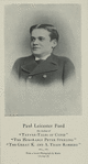 Paul Leicester Ford.