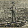 Mr. Fowler crossing the English Channel from Boulogne to Folkestone on a podoscaphe.