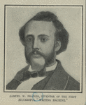 Samuel W. Francis, inventor of the first successful writing machine.
