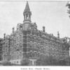 Jubilee Hall [Frozen Music]; Erected by the Original Jubilee singers; It stands on the site of an old slave pen.