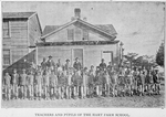 Teachers and pupils of the Hart Farm School; [The Hart Farm School and Junior Republic for the mental. Moral, industrial, agricultural and civic training of dependent Colored boys.]