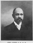 Jesse Lawson, A. M. LL.B.; President, National Sociological Society; Member of the Permanent Commission on the American Race Problem, Sociological Society.