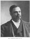 Hon. George H. White, Second District, North Carolina; The Presiding Officer, National Sociological Conference.