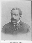 Hon. Chris J. Perry; Member of the City Council, Philadelphia, Pa.; Editor, Philadelphia "Tribune," Member, Committee on Politics, National Sociological Society.