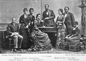The story of the Jubilee Singers; with their songs
