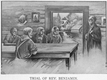 Trial of Rev. Benjamin [by Judge Lewis for hog theft.]